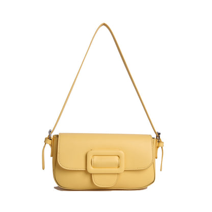 Structured Leather Crossbody Bag Acalora