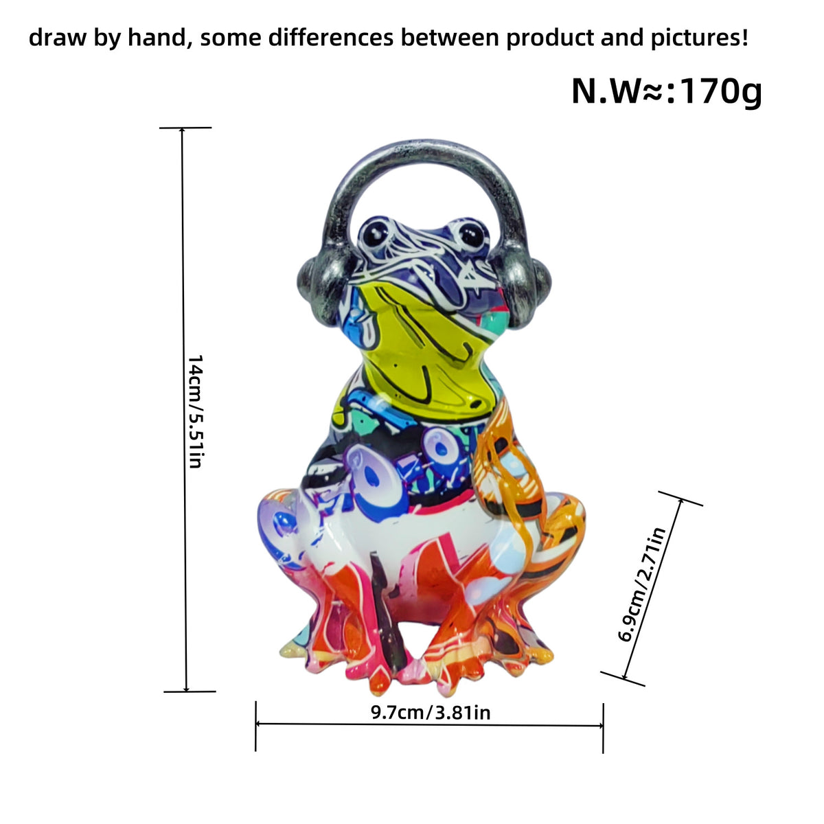 Musical Frog Sculpture Acalora