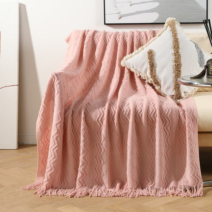 Unisex Stylish Textured Throw Blanket