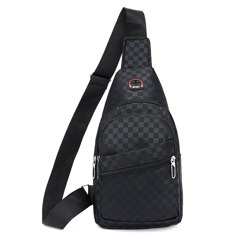 Waterproof Checker Pattern Sling Bag Acalora