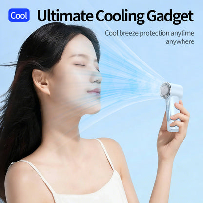 Unisex Portable Ice-Cooling Handheld Fan Bowlift