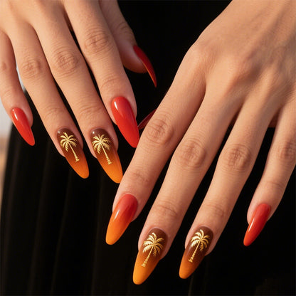 Decorative Press-On Nail Tips Acalora