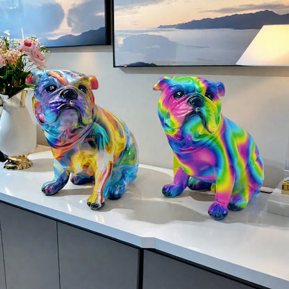 Artistic Bulldog Figurine Acalora