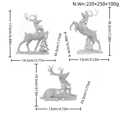 Luxurious Reindeer Sculpture Acalora