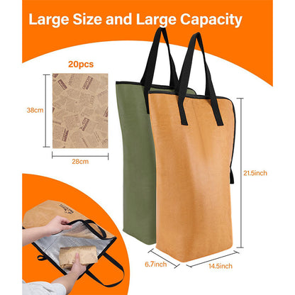Insulated Thermal Food Carrier Tote Acalora