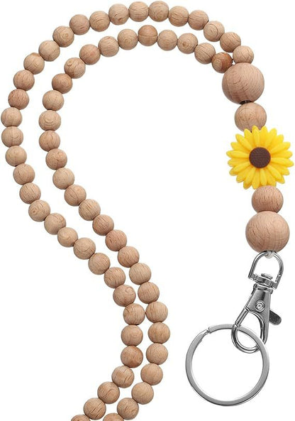Decorative Beaded Keychain Lanyard Acalora