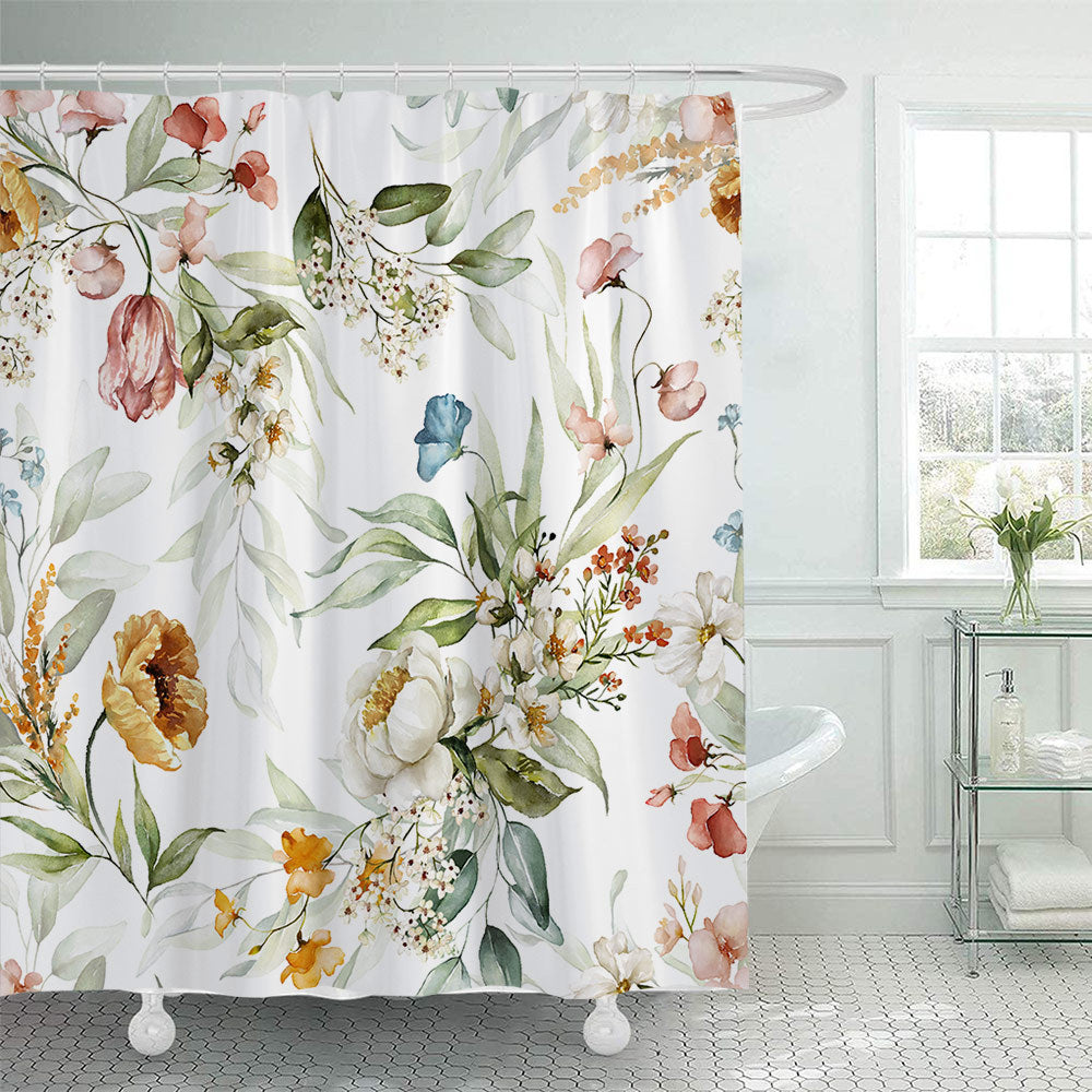 Floral Artistry Shower Curtain
