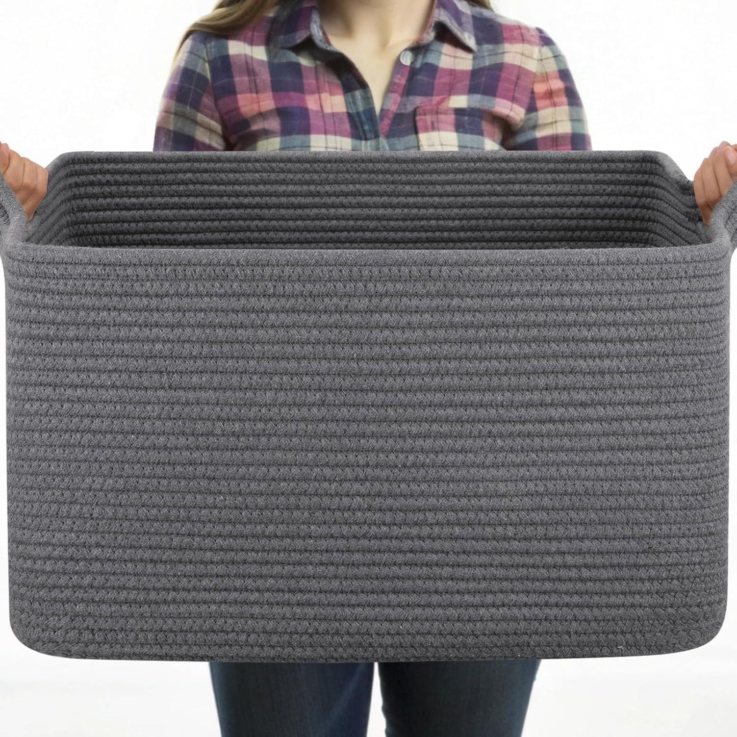 Women's Versatile Storage Basket with Sturdy Handles Skanto