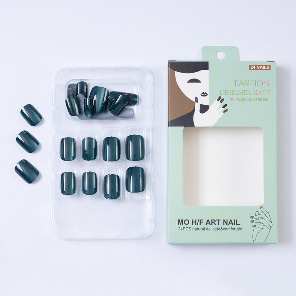 Artificial nails in elegant ombre design Acalora
