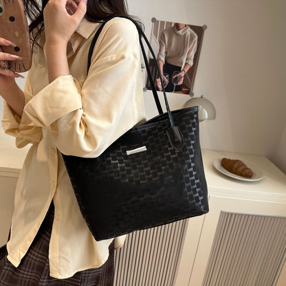 Elegant Textured Tote Bag Acalora
