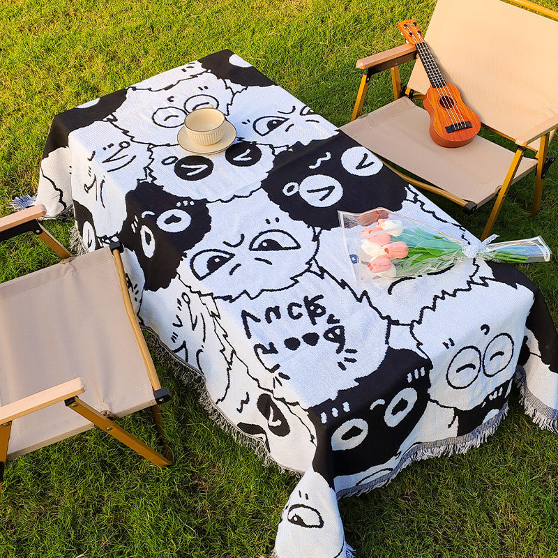 Bohemian Designed Picnic Tablecloth