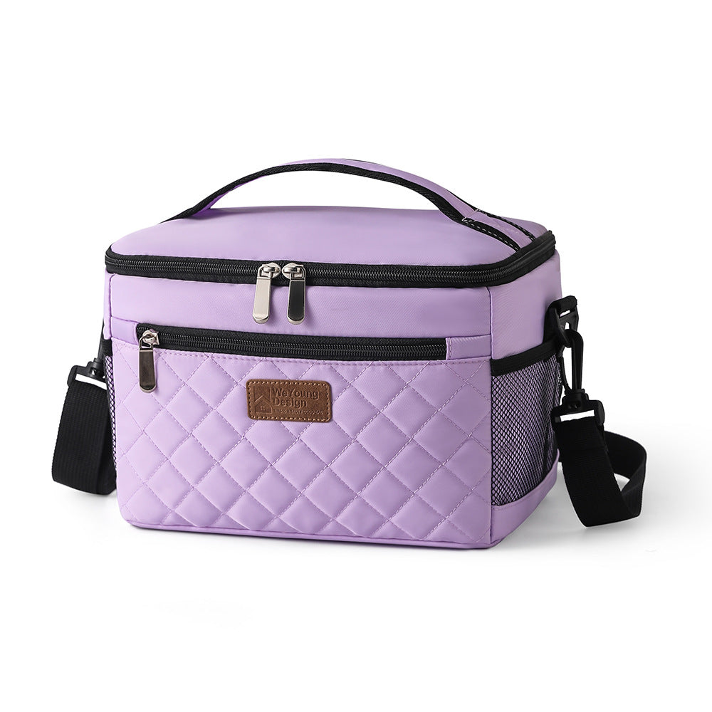 Women's insulated cooler bag with multiple compartments Skanto
