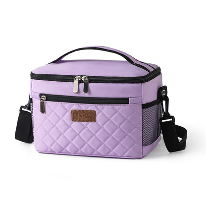 Women's insulated cooler bag with multiple compartments Skanto