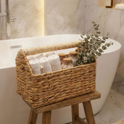 Handcrafted Storage Basket Made of Natural Materials Acalora