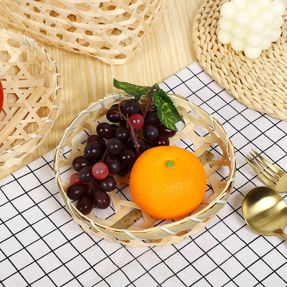 Decorative Handwoven Serving Tray Acalora