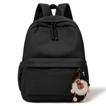 Cute Corduroy Backpack Acalora