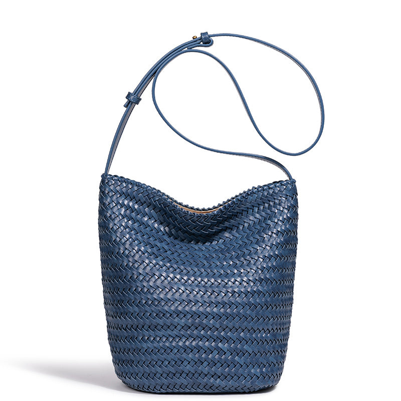 Handcrafted Woven Bucket Bag Acalora