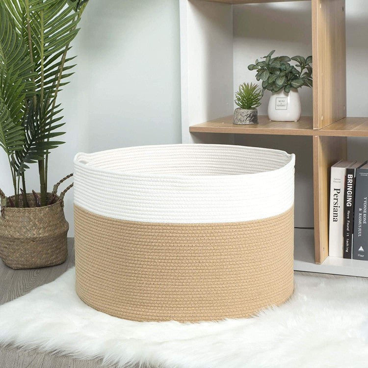 Stylish storage basket made of durable material Acalora