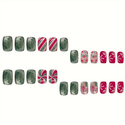 Festive Themed Nail Art Set Acalora