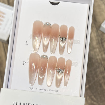 Reusable Press-On Nail Art Set Acalora