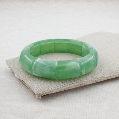 Geometric Resin Bangle Acalora