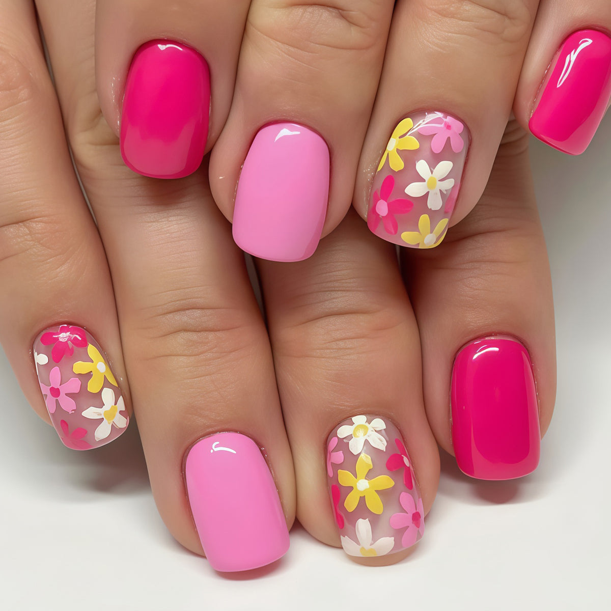 Seasonal Themed Press-On Nail Art Set Acalora