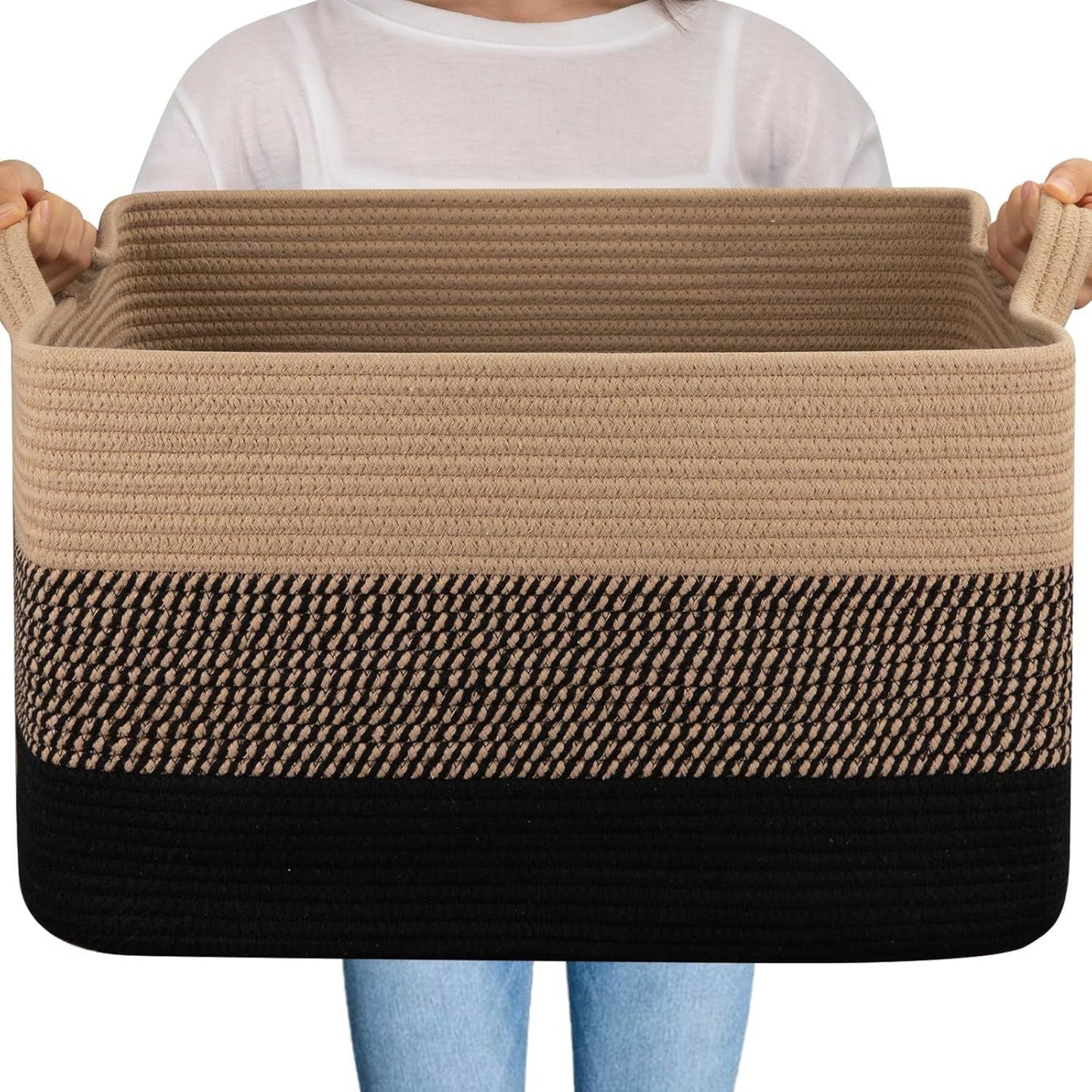 Women's Versatile Storage Basket with Sturdy Handles Skanto