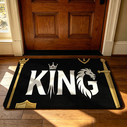 Unisex Tropical-Themed Decorative Doormat