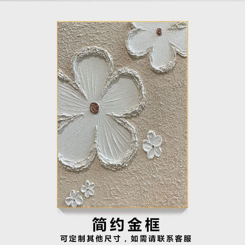 Floral Relief Wall Decor
