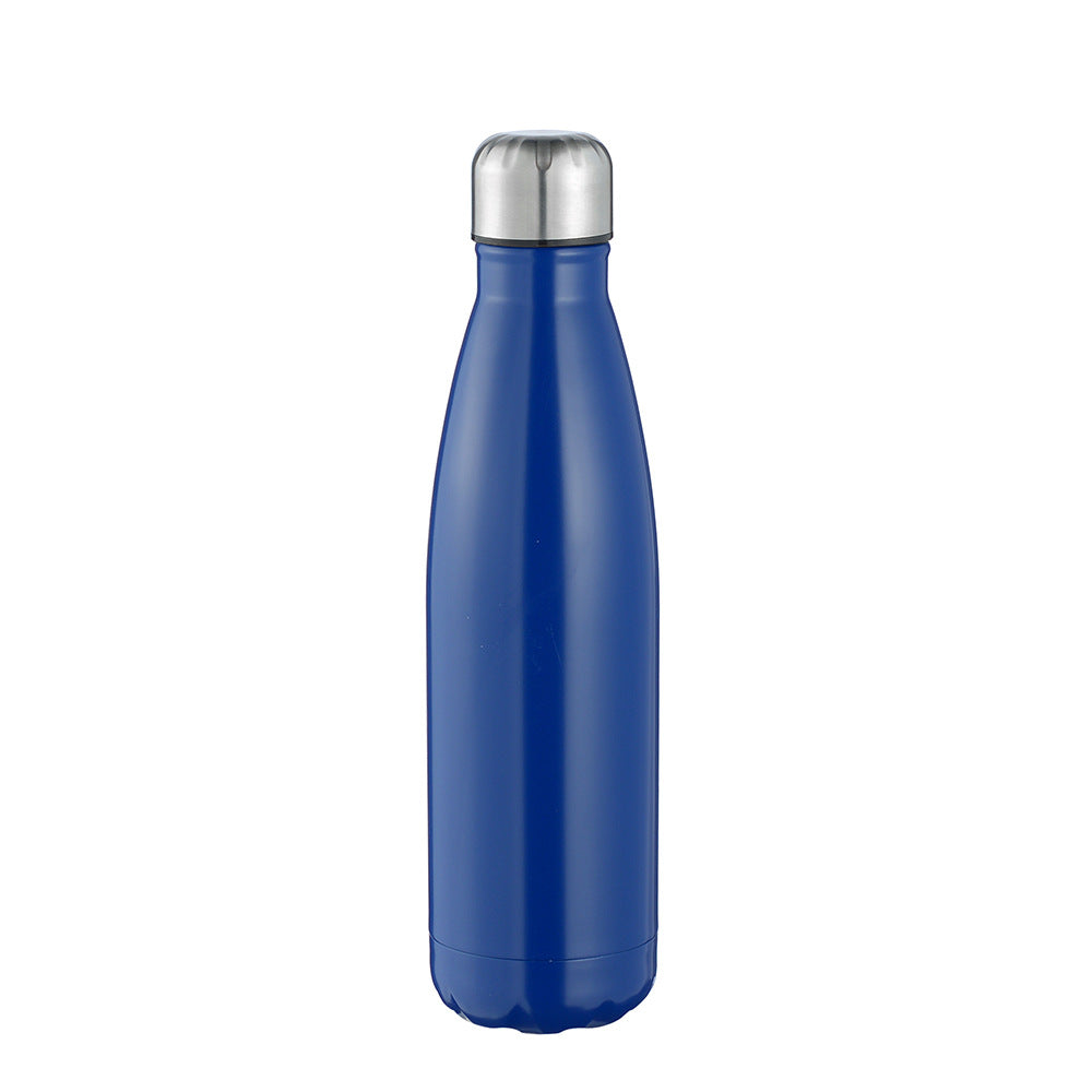 Unisex double-walled insulated bottle made of stainless steel with vacuum insulation and leak-proof screw cap Bowlift