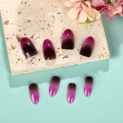 Artificial nails with modern ombre effect Acalora
