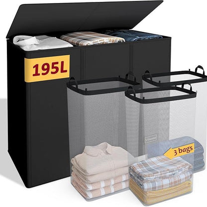 Large storage chest with lid and interior compartments Acalora