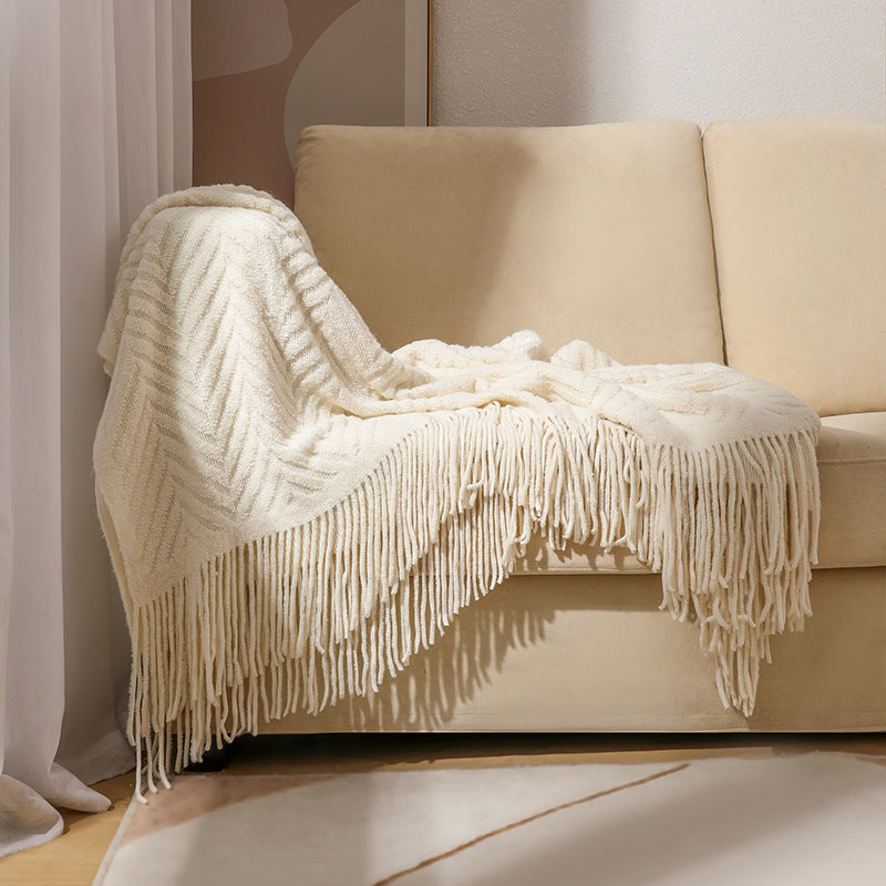 Unisex Cozy Knit Blanket