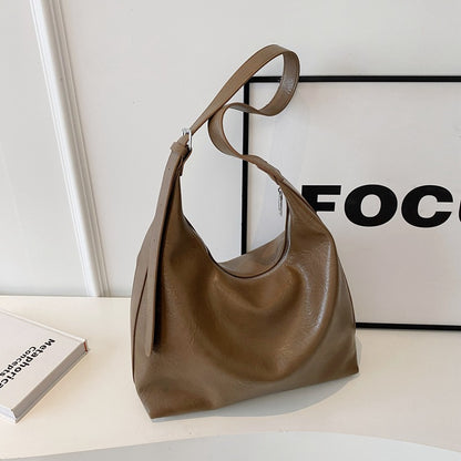 Soft Leather Hobo Handbag Acalora