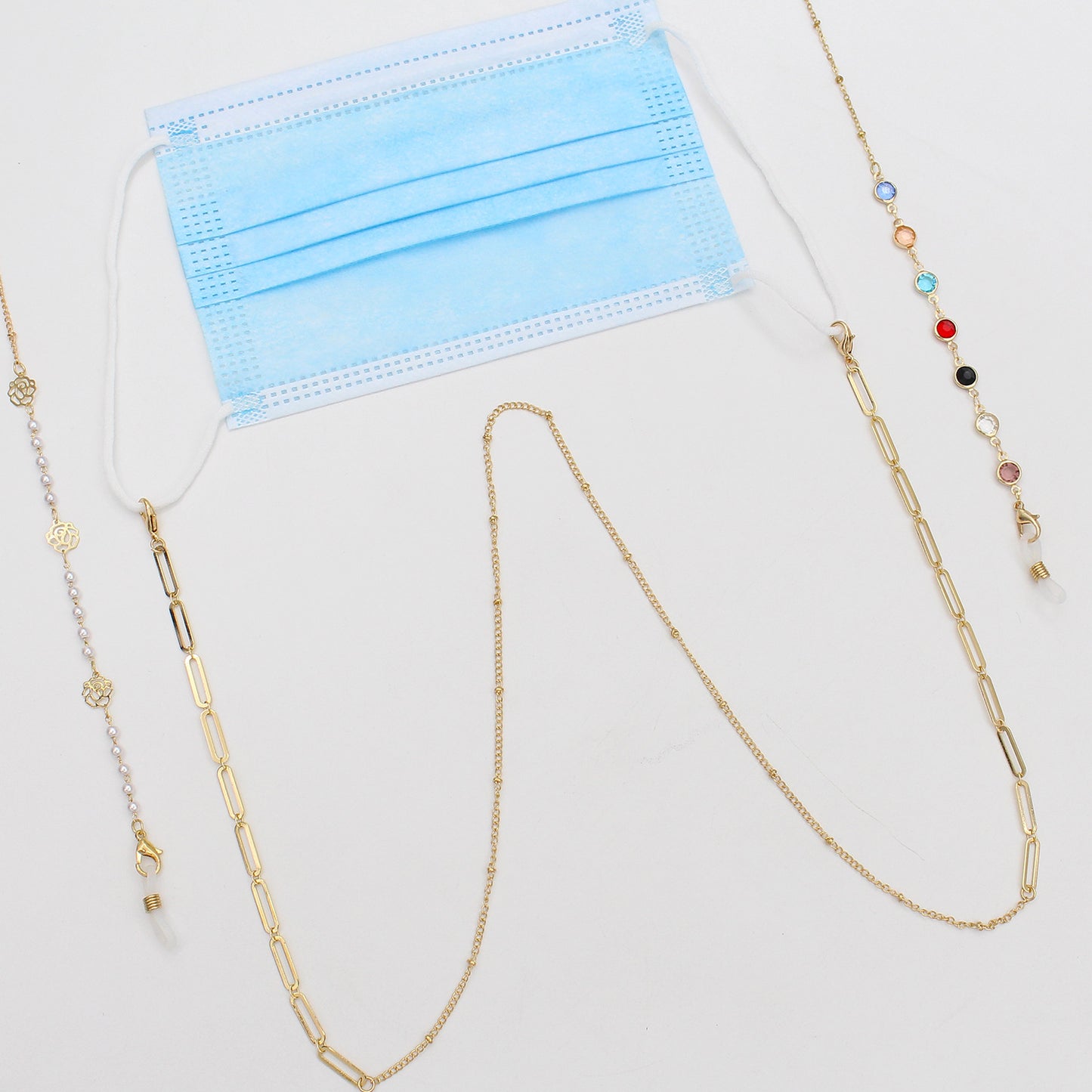Layered Gold Chain Bracelet Acalora