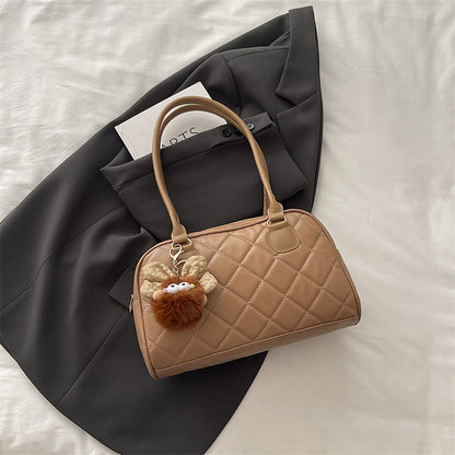 Quilted Faux Leather Handbag Acalora