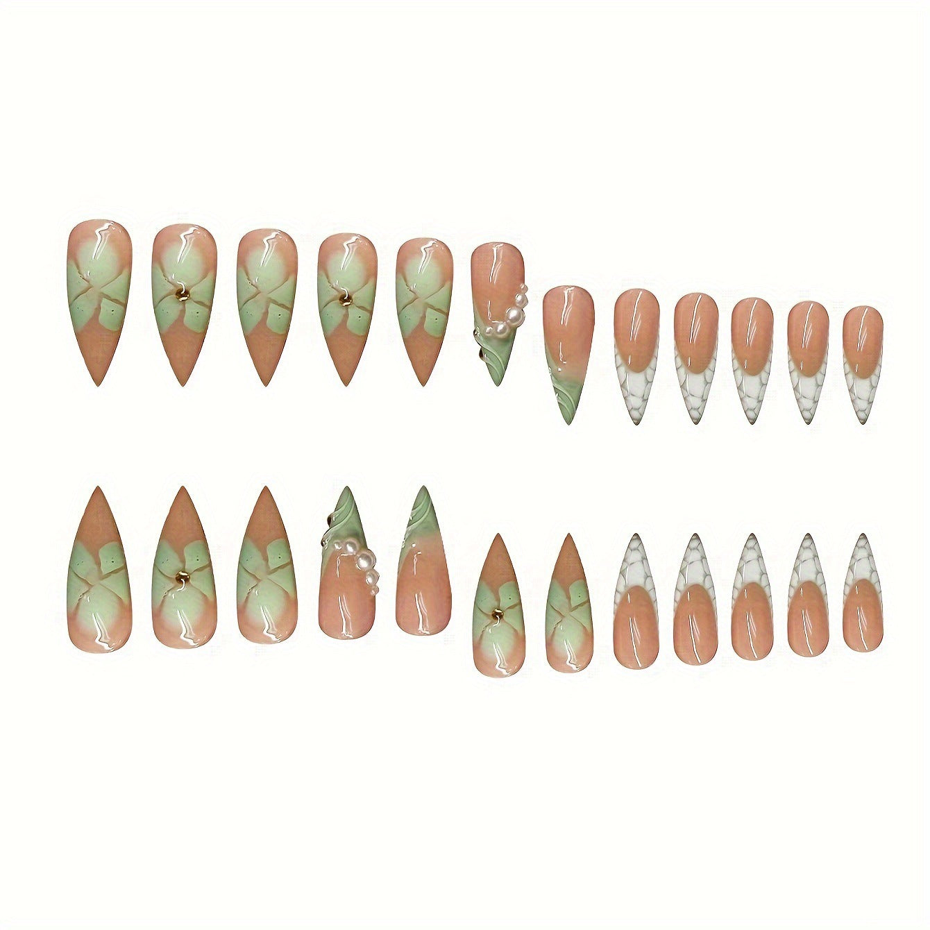 Elegant Stiletto Nail Design Acalora