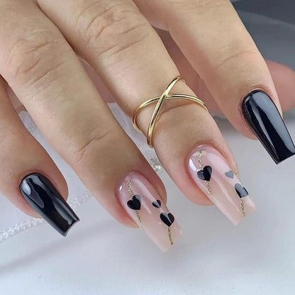 Artificial nail set with unique patterns Acalora