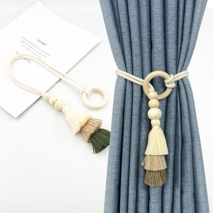 Decorative curtain holder with tassels Acalora