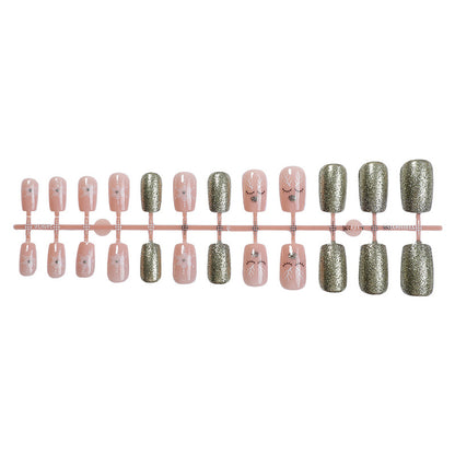 Glittery Press-On Nail Collection Acalora