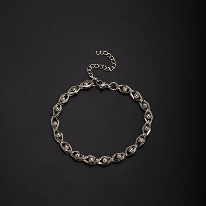 Adjustable Contemporary Link Bracelet Acalora