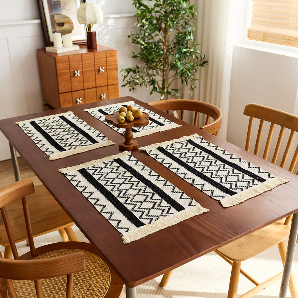 Decorative Fringed Table Runner