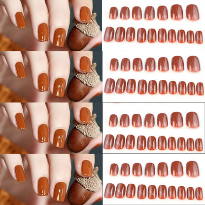 Glossy Press-On Nail Tips Acalora