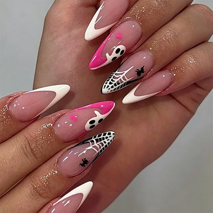 Halloween-themed artificial nails Acalora