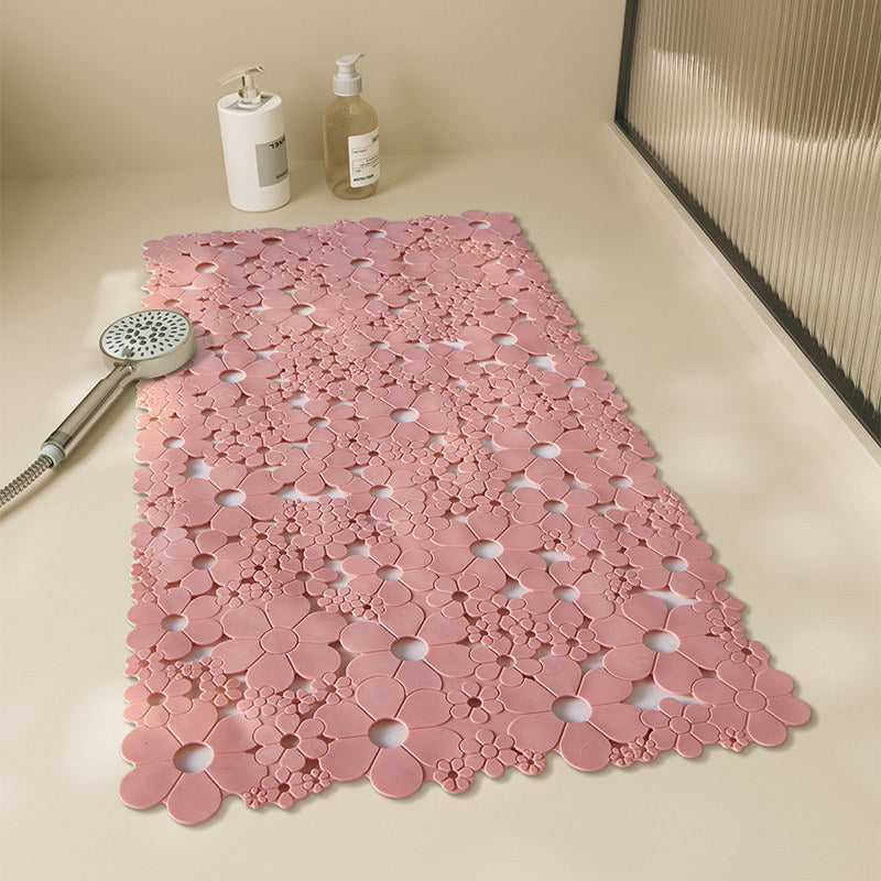 Floral Pattern Anti-Slip Bath Mat