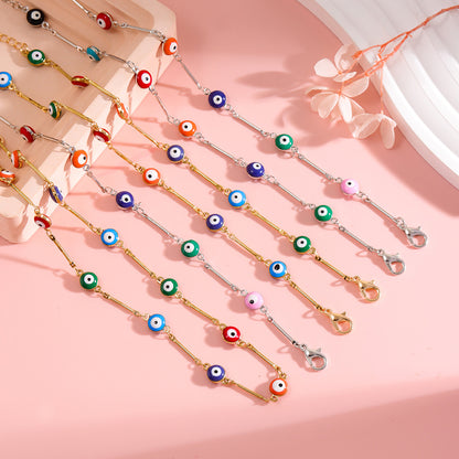 Colorful Beaded Eyewear Chain Acalora