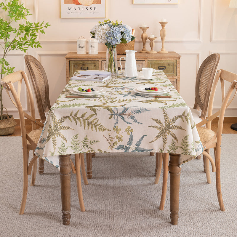 Vintage Floral Design Tablecloth