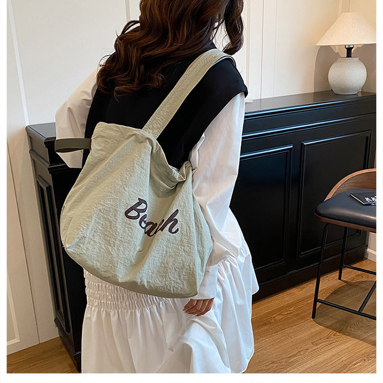 Spacious Canvas Tote Bag Acalora