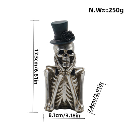 Romantic Skeleton Figure Acalora