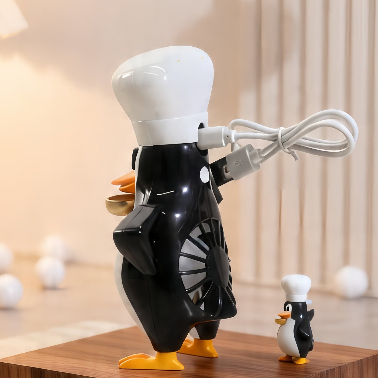 Unisex table fan in a clever penguin design Karnz